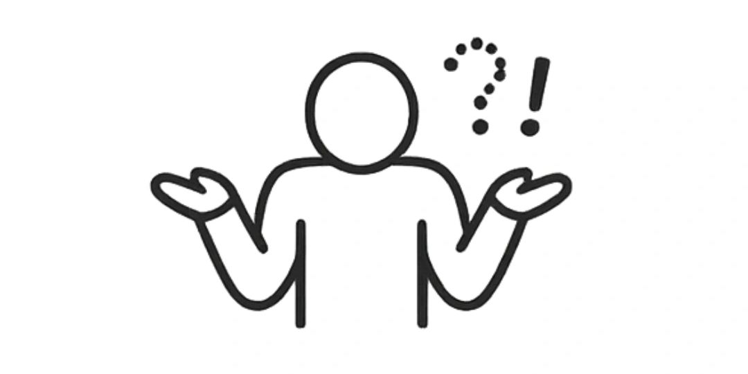 Confused figure shrugging, representing uncertainty about starting a fat loss journey