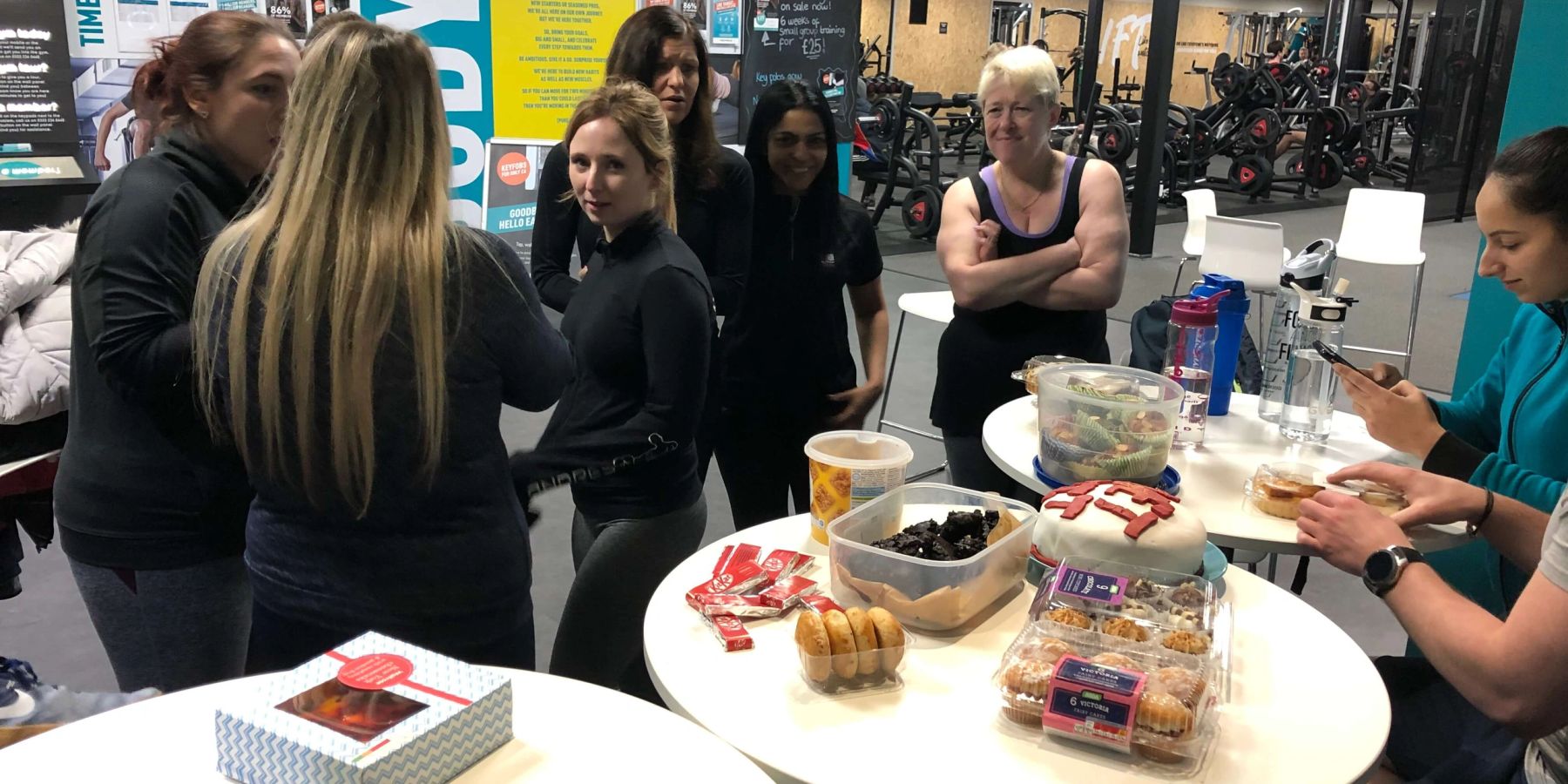 MetFit group class social gathering celebrating community and balanced nutrition